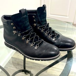 Cole Haan Men Sz 11 Zerogrand Hiker Boot in Black